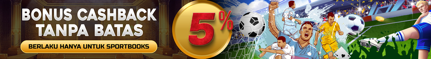 Bonus Cashback Sportbooks 5%